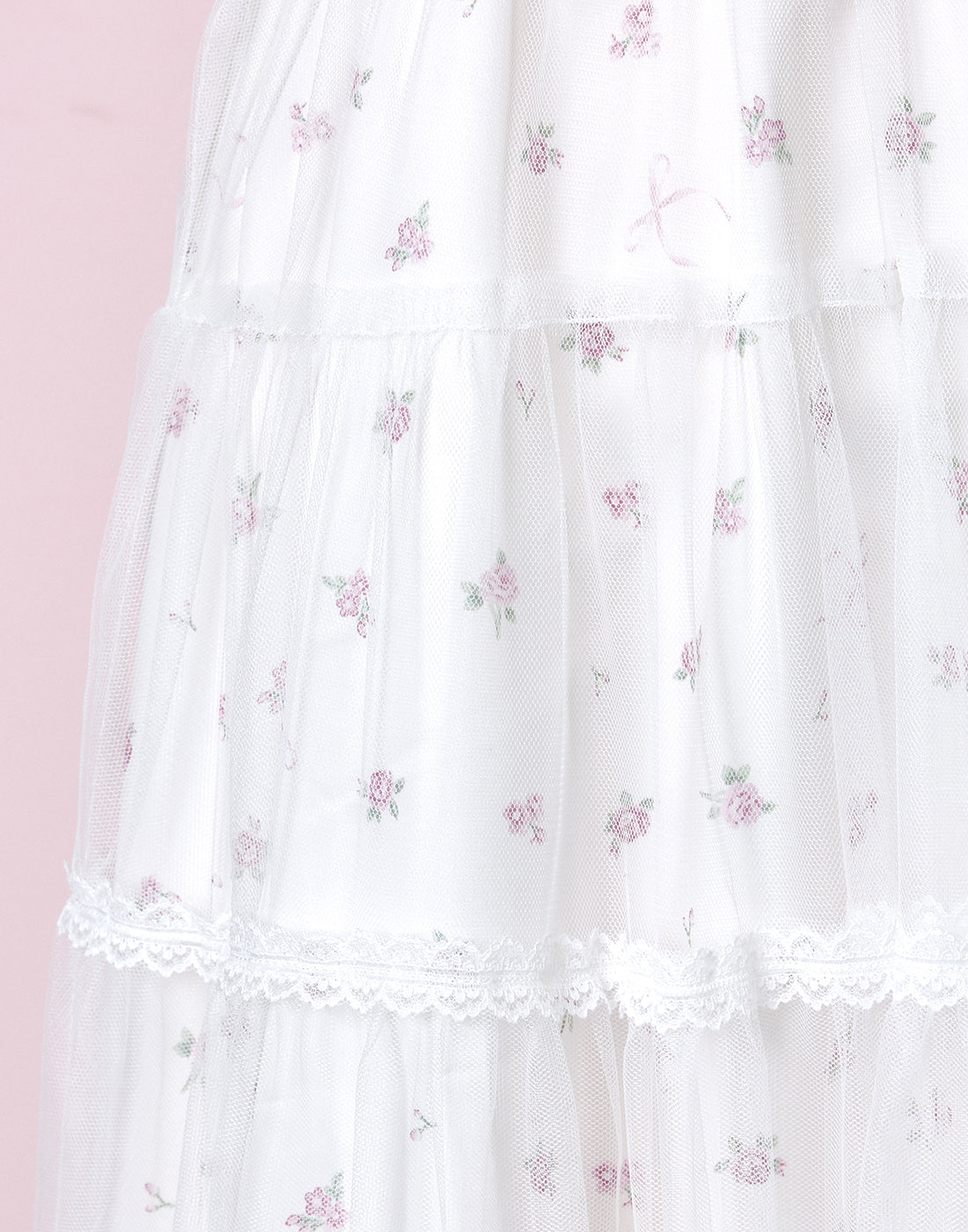 mellfy memory Fairy tale rose tulle veill Dress