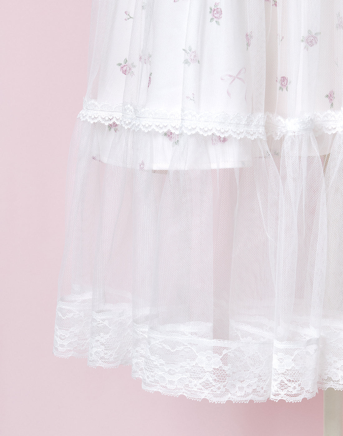 mellfy memory Fairy tale rose tulle veill Dress