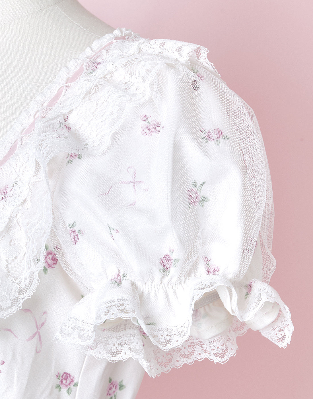 mellfy memory Fairy tale rose tulle veill Dress