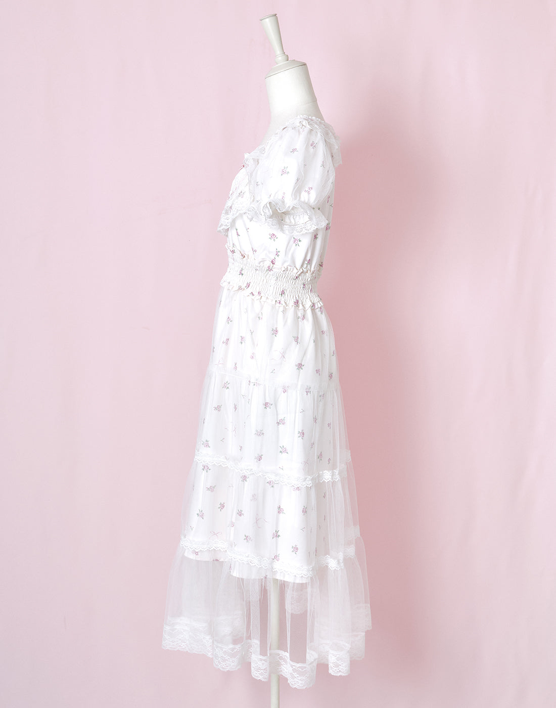 mellfy memory Fairy tale rose tulle veill Dress