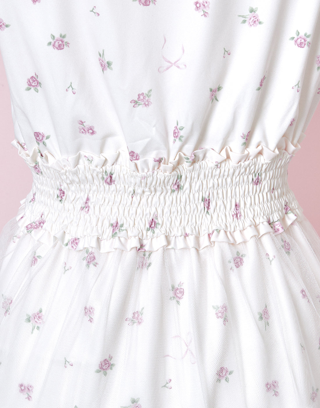 mellfy memory Fairy tale rose tulle veill Dress