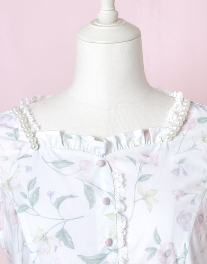 <March Delivery> mellfy memory Blooming butterfly balloon Dress