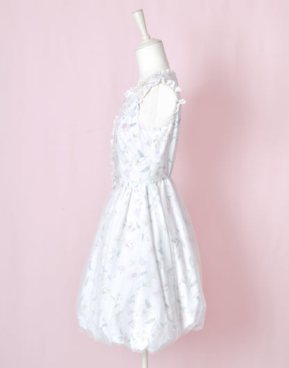 <March Delivery> mellfy memory Blooming butterfly balloon Dress