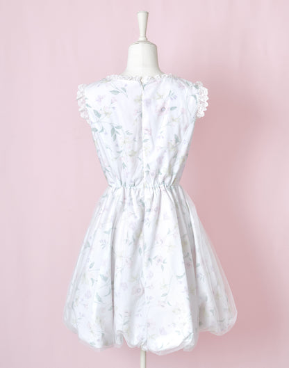 <March Delivery> mellfy memory Blooming butterfly balloon Dress