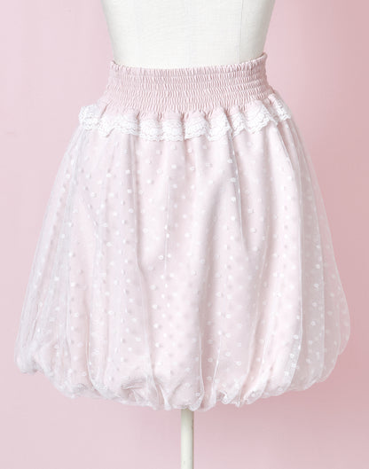 <March Delivery> mellfy memory Angel tulle balloon Skirt