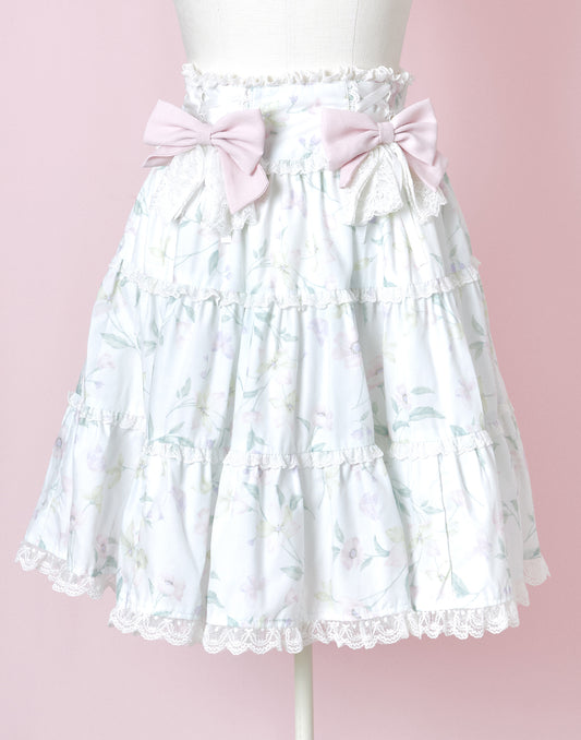 <March Delivery> mellfy memory Blooming butterfly Skirt