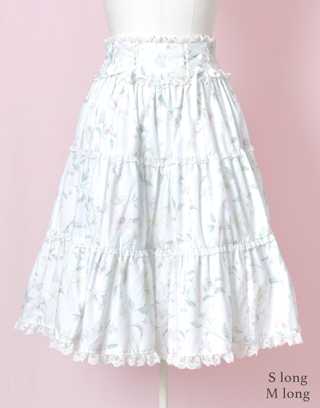 <March Delivery> mellfy memory Blooming butterfly Skirt