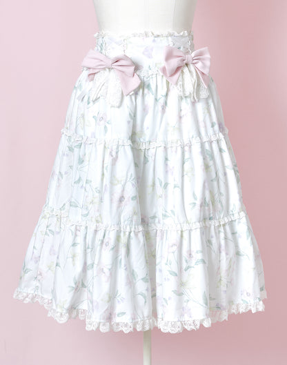 <March Delivery> mellfy memory Blooming butterfly Skirt