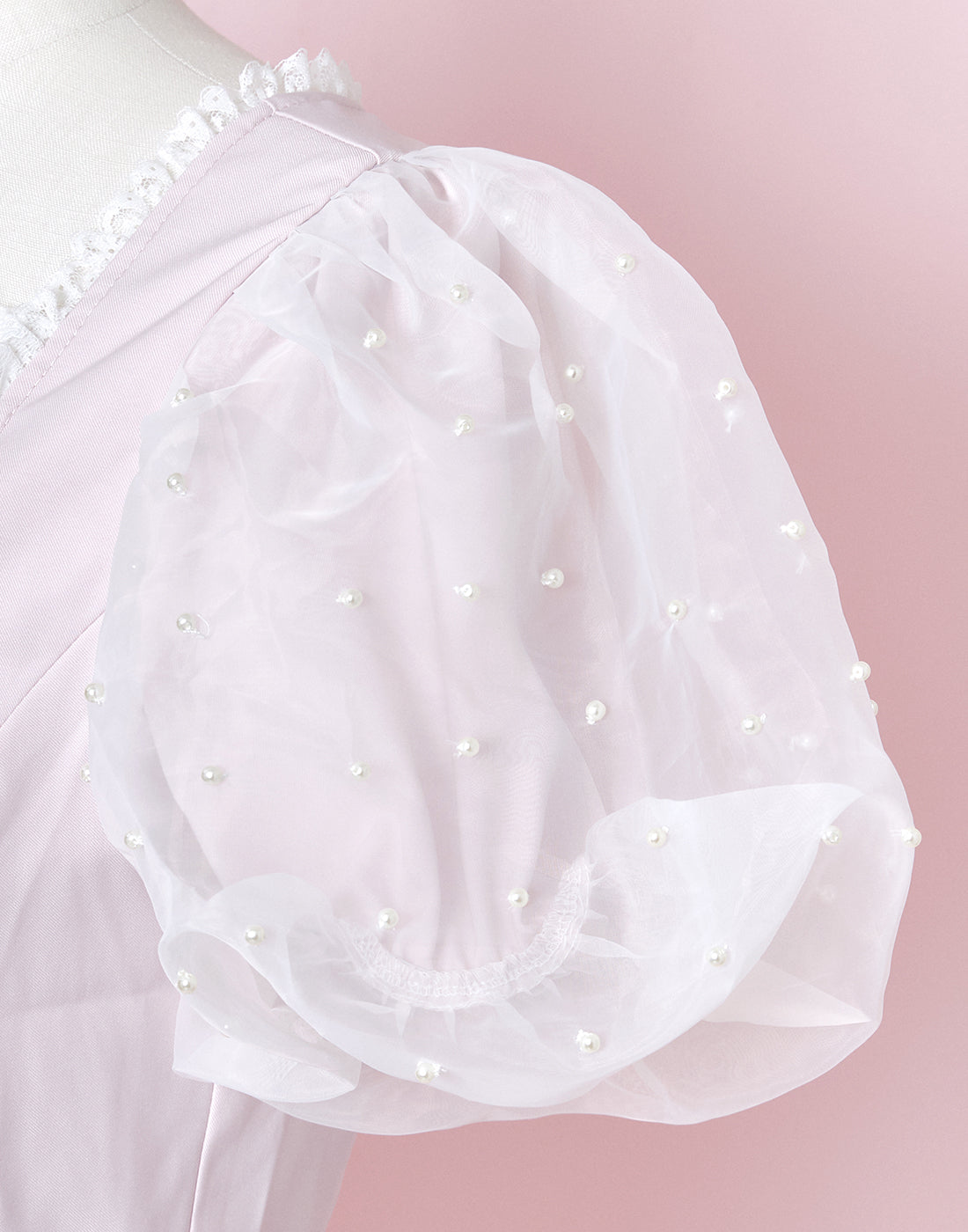 <March Delivery> mellfy memory Love to Doll lace up Blouse