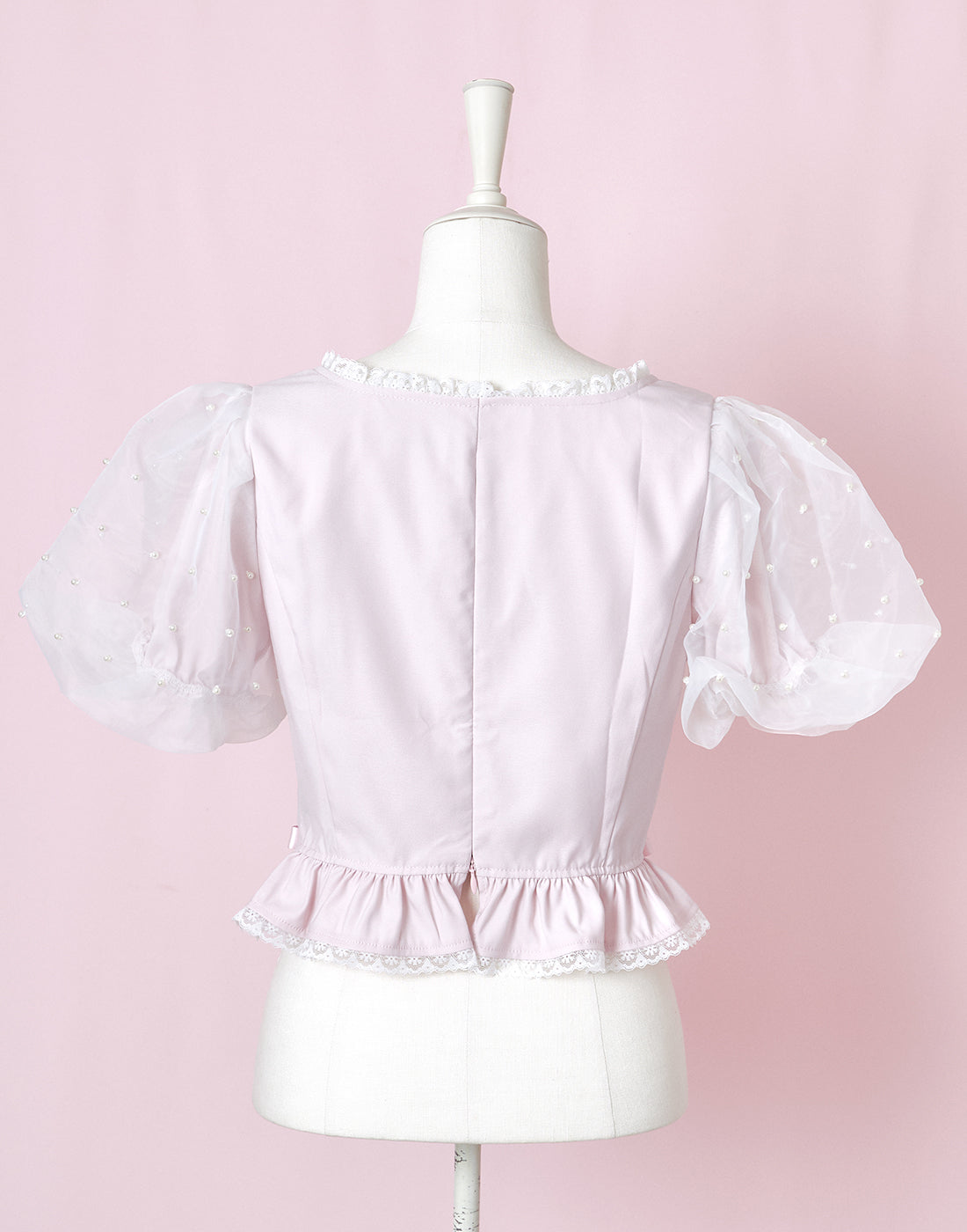 <March Delivery> mellfy memory Love to Doll lace up Blouse