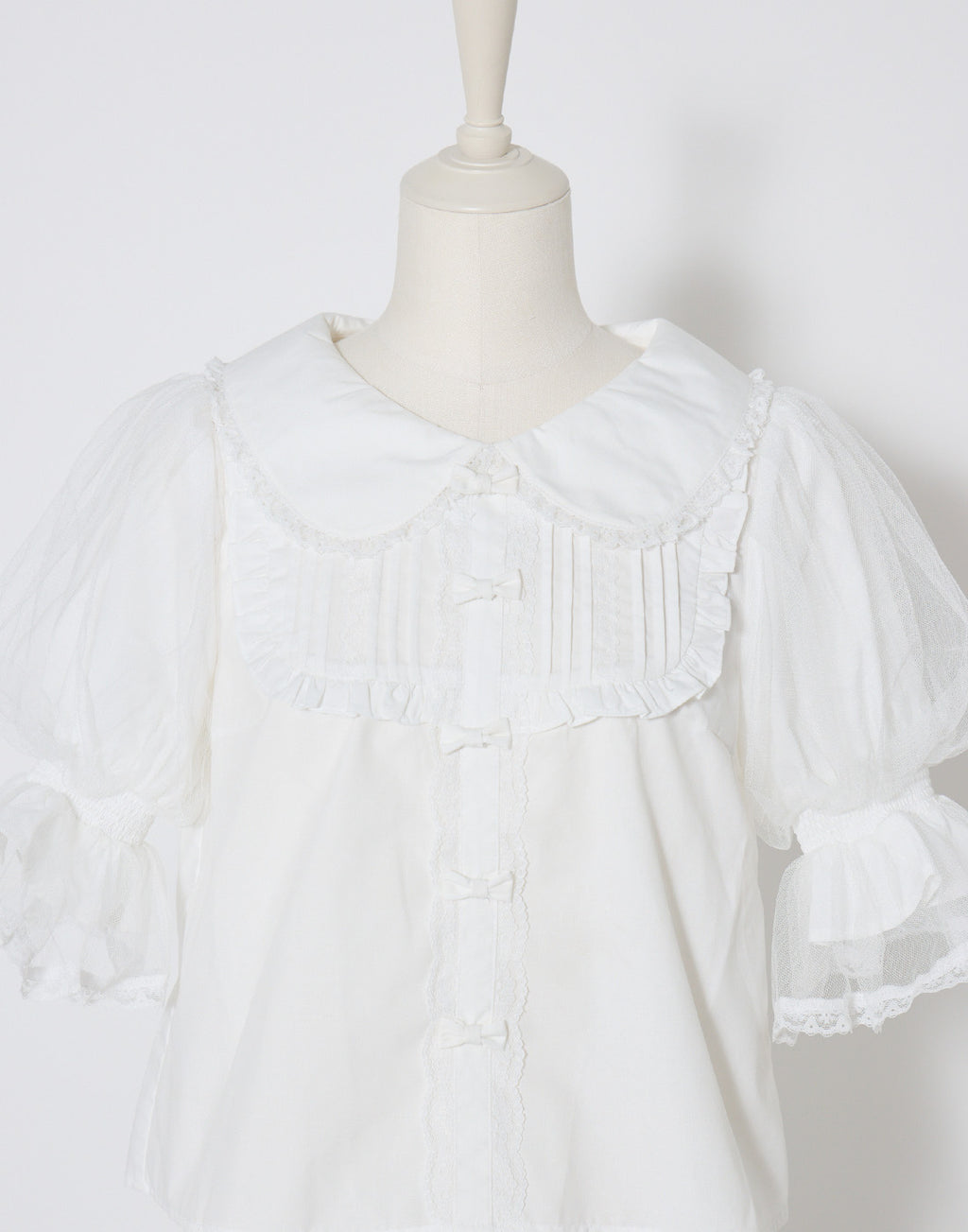 mellfy memory Dreamy mini ribbon Blouse