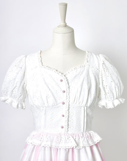 <April Delivery> mellfy memory Feeling happy lace Dress