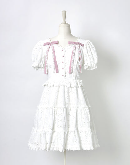 <April Delivery> mellfy memory Feeling happy lace Dress