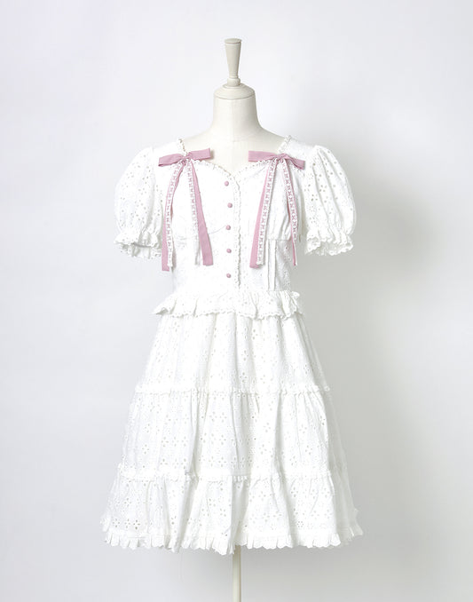 <April Delivery> mellfy memory Feeling happy lace Dress