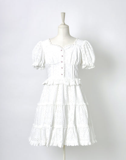 <April Delivery> mellfy memory Feeling happy lace Dress
