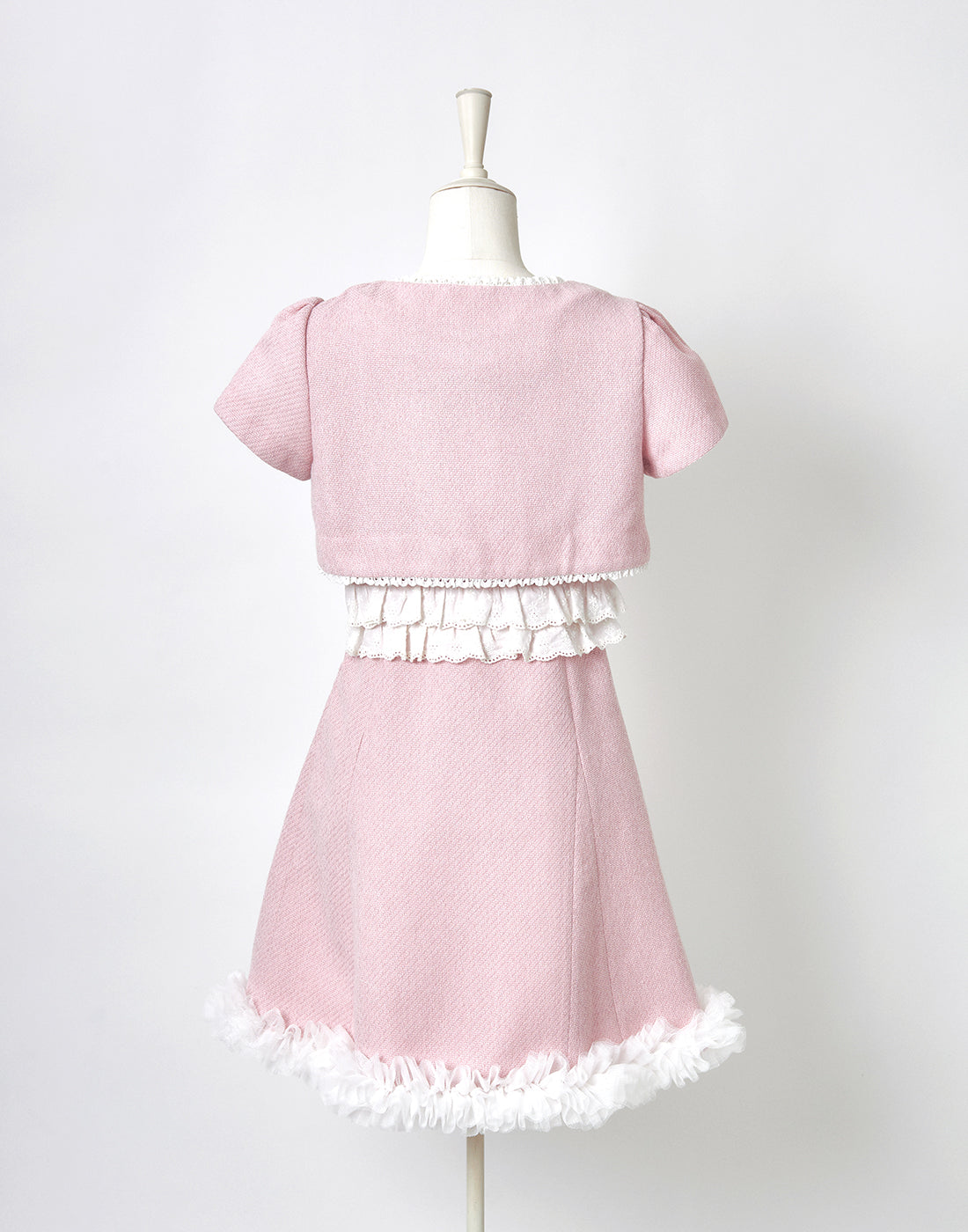 <April Delivery> mellfy memory Dear classy Girl tweed Dress