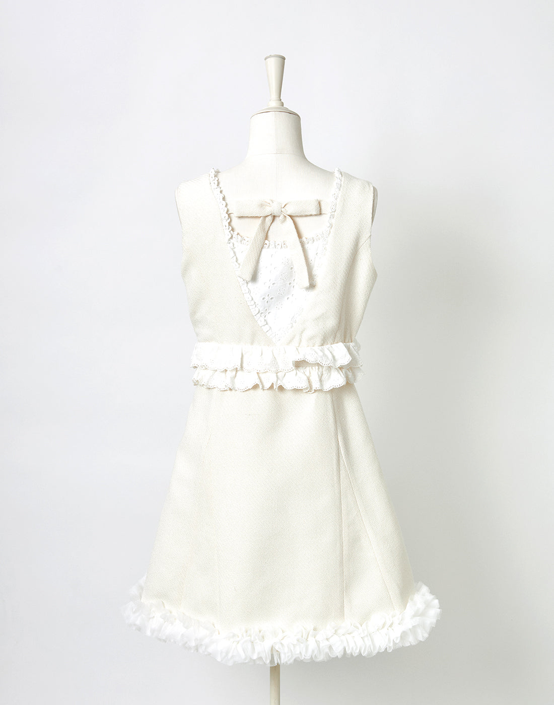 <April Delivery> mellfy memory Dear classy Girl tweed Dress