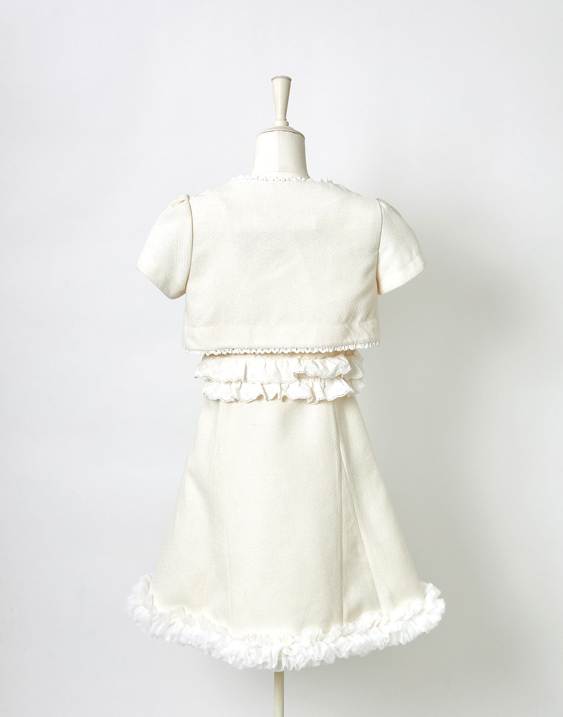 <April Delivery> mellfy memory Dear classy Girl tweed Dress