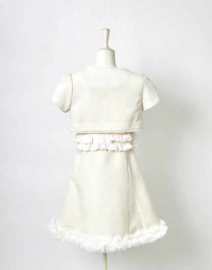 <April Delivery> mellfy memory Dear classy Girl tweed Dress