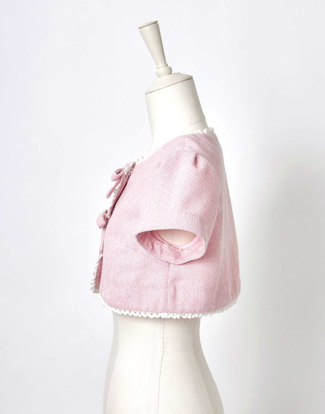 <April Delivery> mellfy memory Dear classy Girl tweed Bolero