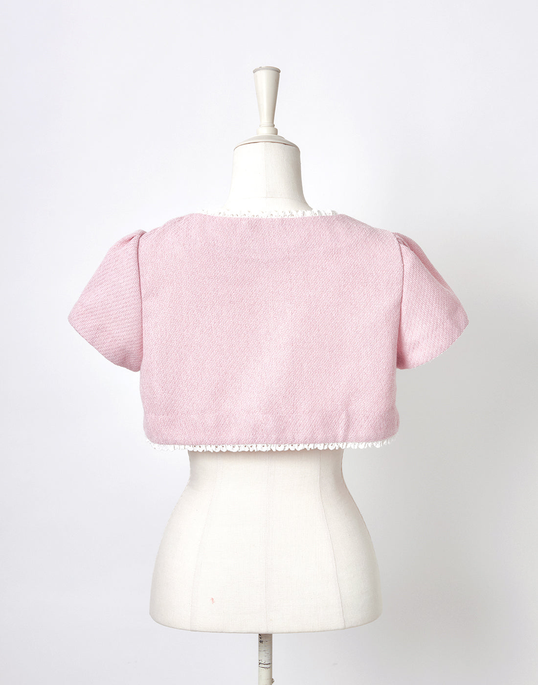 <April Delivery> mellfy memory Dear classy Girl tweed Bolero