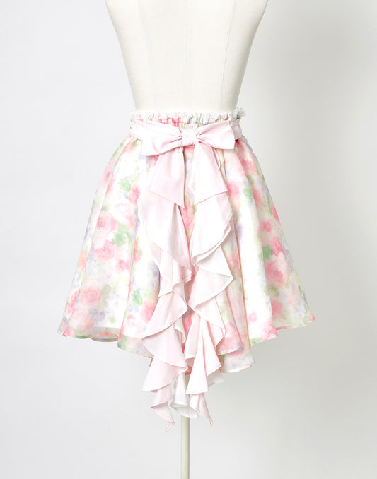 <April Delivery> mellfy memory Dreamy flower garden Skirt