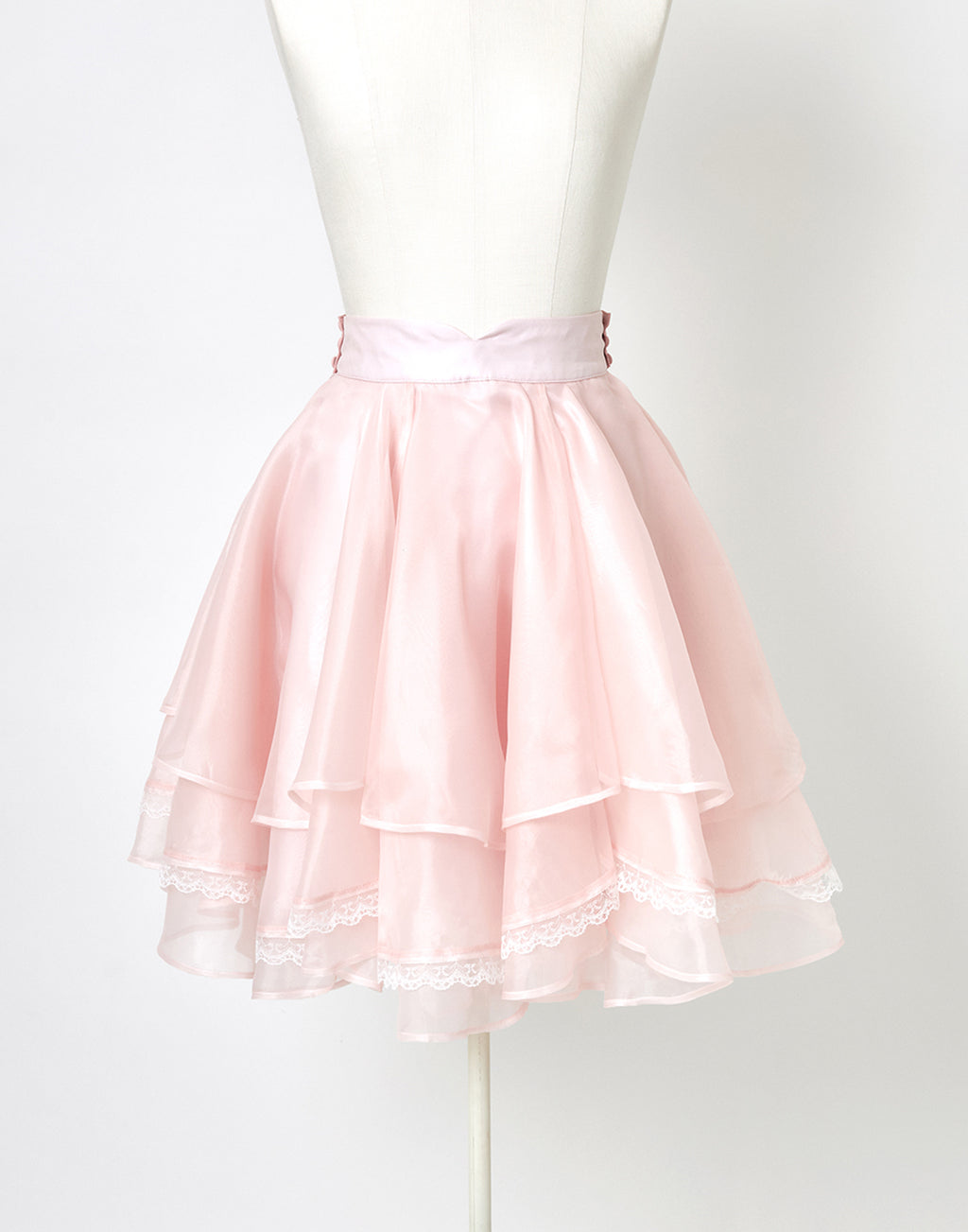 mellfy memory Fairy dress up sheer Skirt