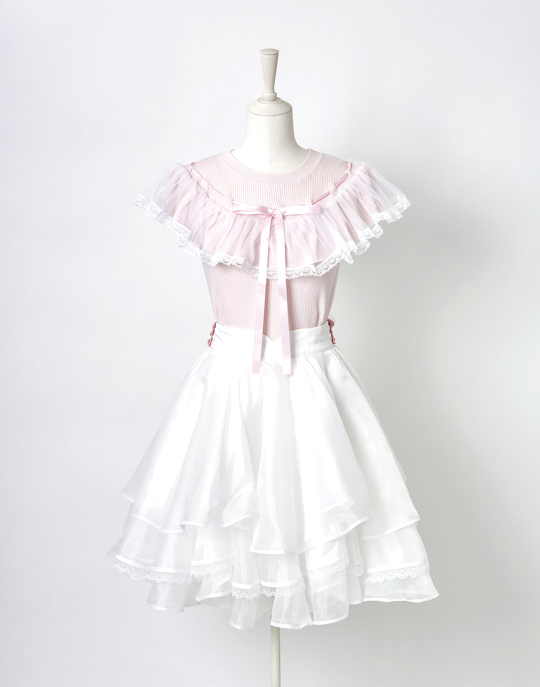 mellfy memory Fairy dress up sheer Skirt