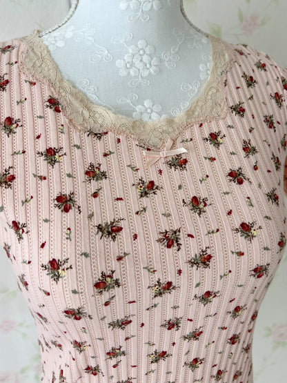 L’EST ROSE Petite Rose Cotton T-Shirt
