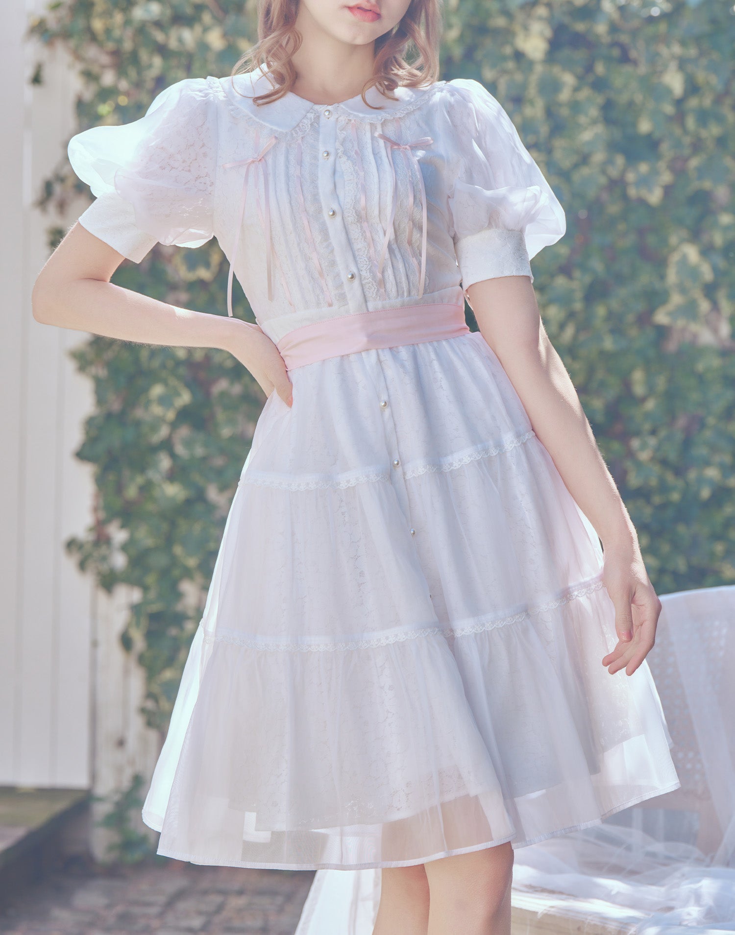 mellfy memory Dreamy princess lace onepiece