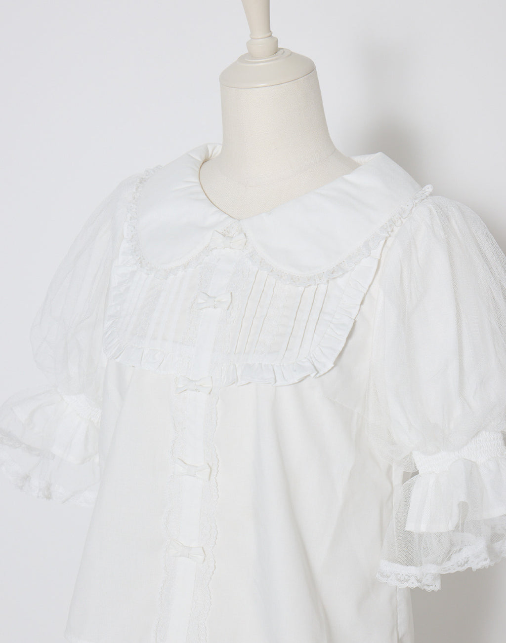 mellfy memory Dreamy mini ribbon Blouse