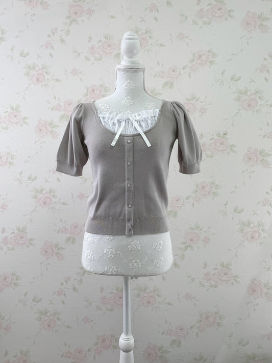 INGNI Milk Maid Shoujo Top (Gray)