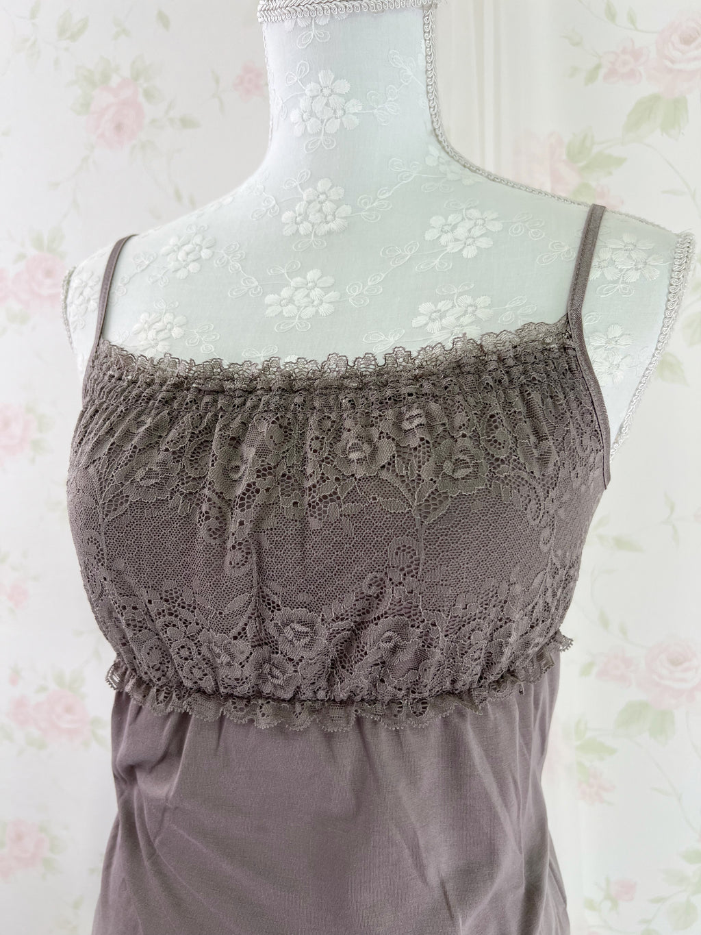 Honeys Lace Camisole (Moca)