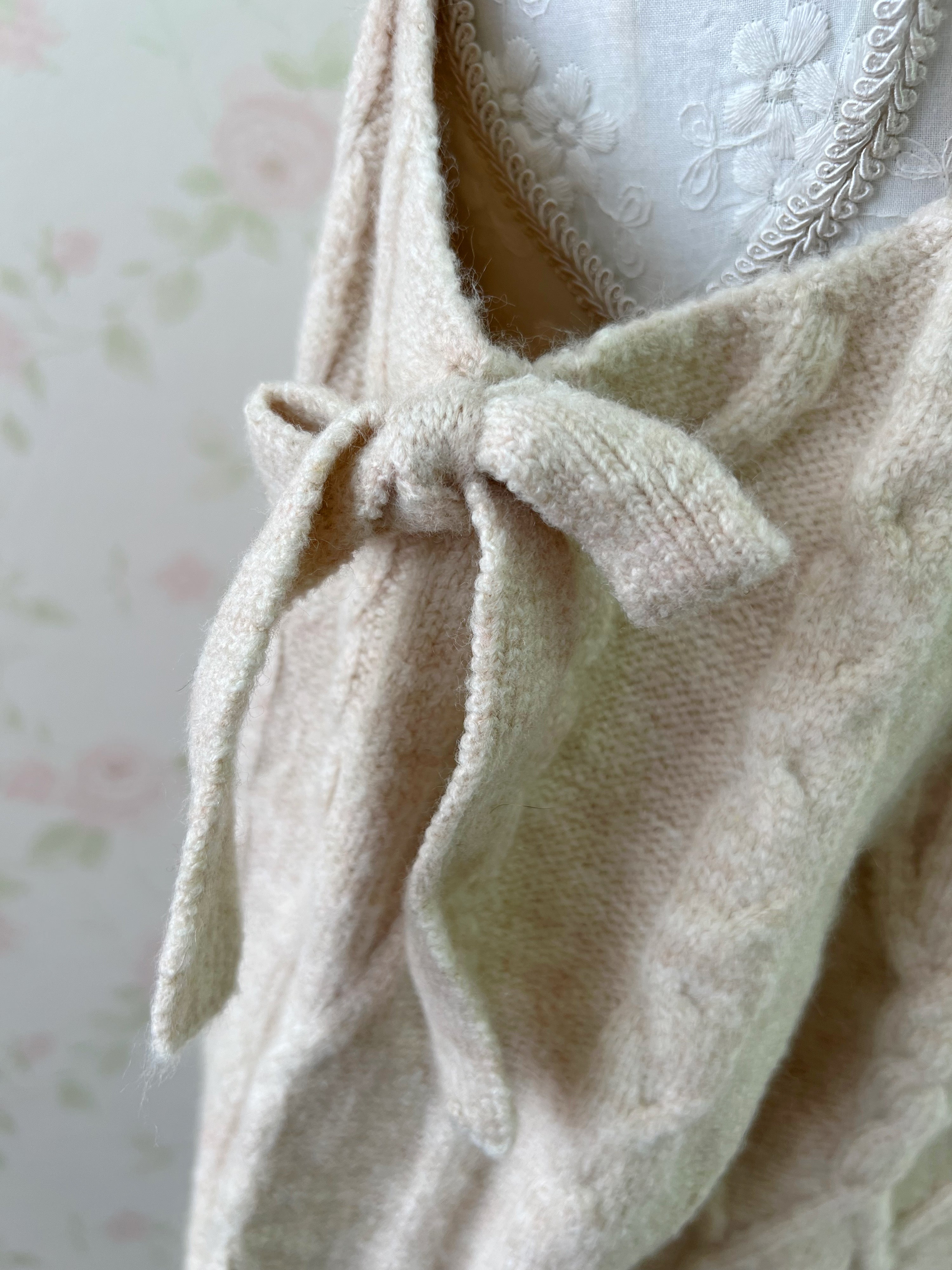 ROJITA Off Shoulder Knit Dress