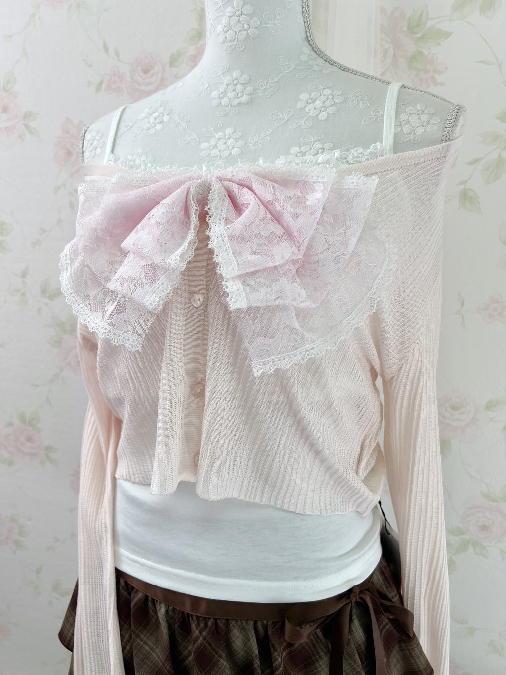 Honeys Lace Camisole (White)