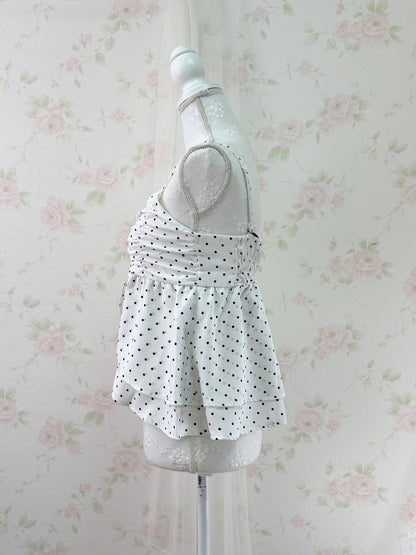 GRL Polka Dot Flare Camisole