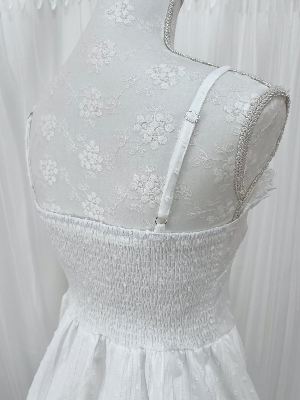 Cotton Angel Dress (White)