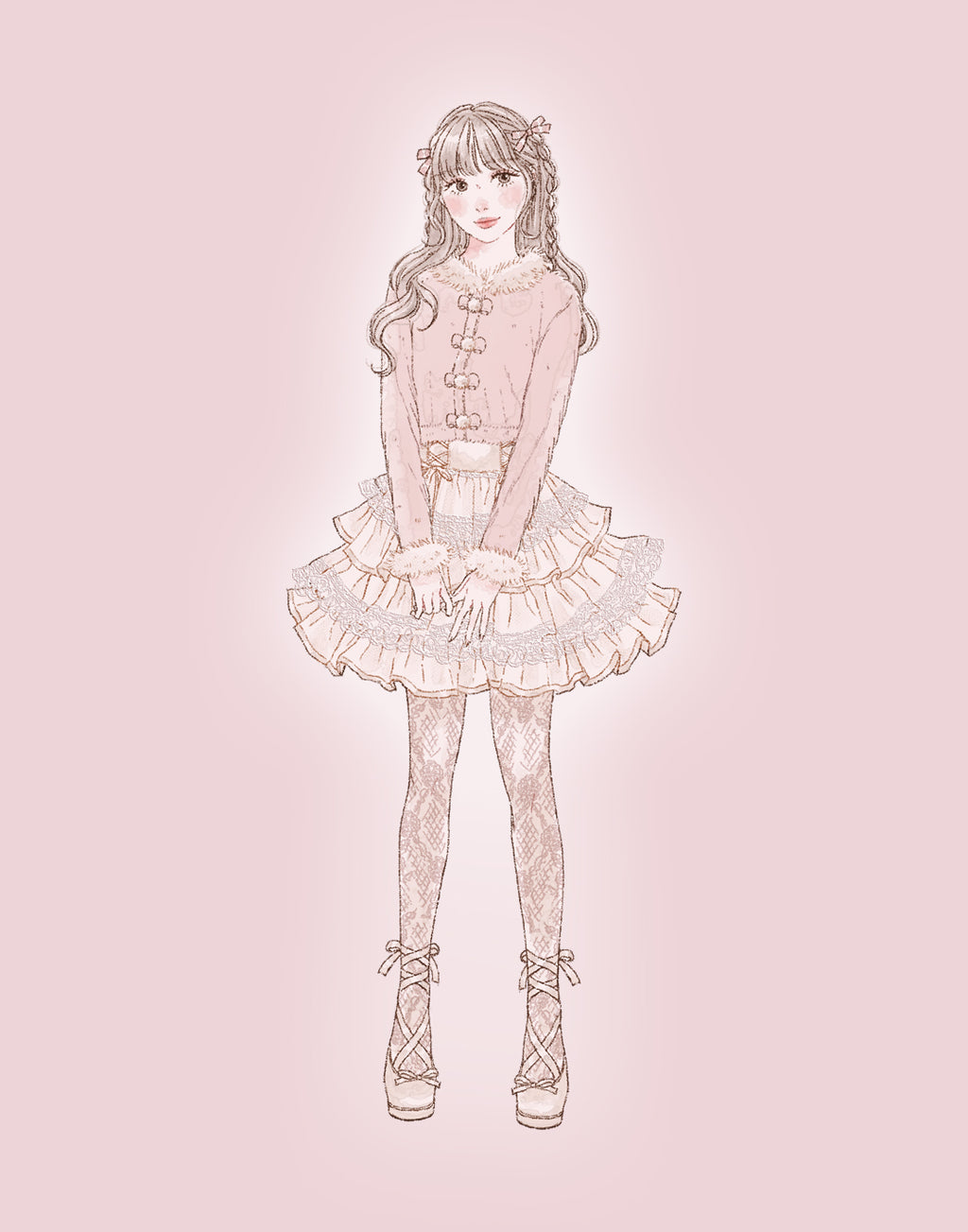 mellfy memory Angelic Tulle Sugar Skirt