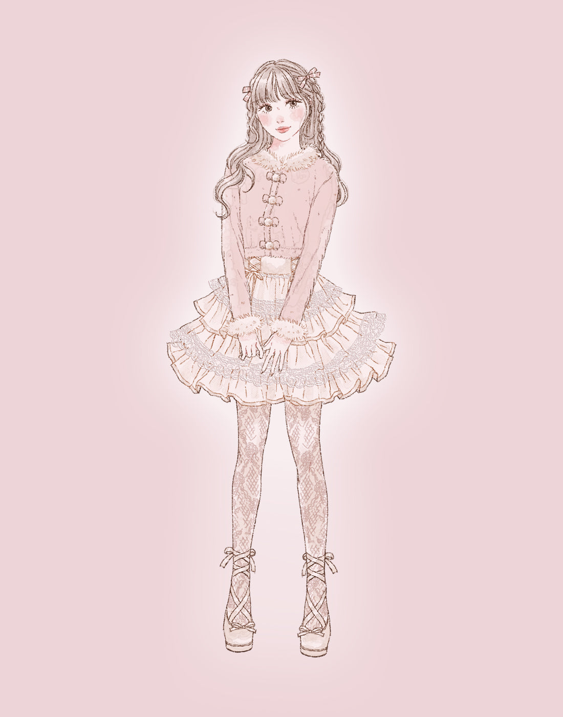 mellfy memory Angelic Tulle Sugar Skirt