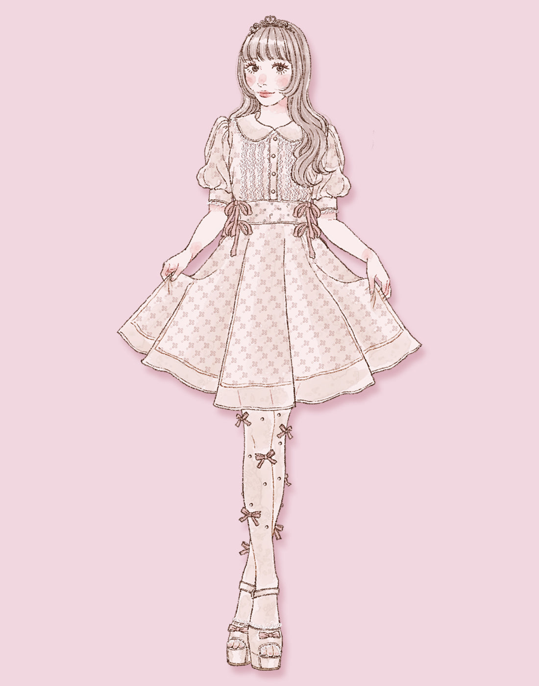 mellfy memory Fairy princess pure love Dress (Deliver In May)