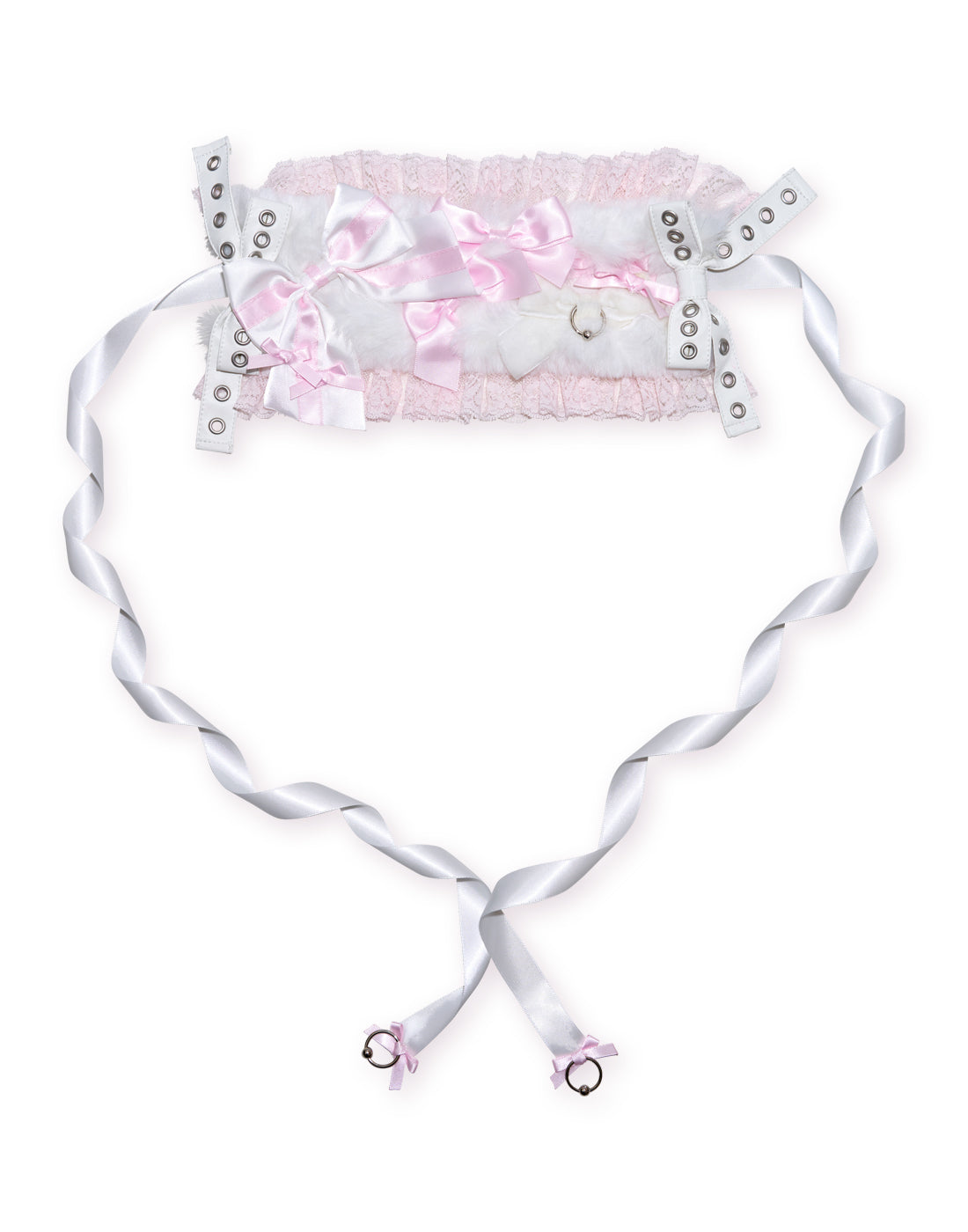 (Deliver In Late October) AVENCHUMU Lethal ribbon pierced head dress