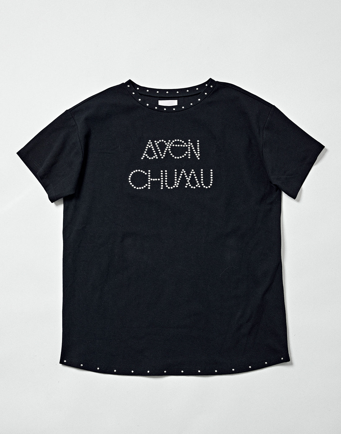 AVENCHUMU Studs logo t-shirt