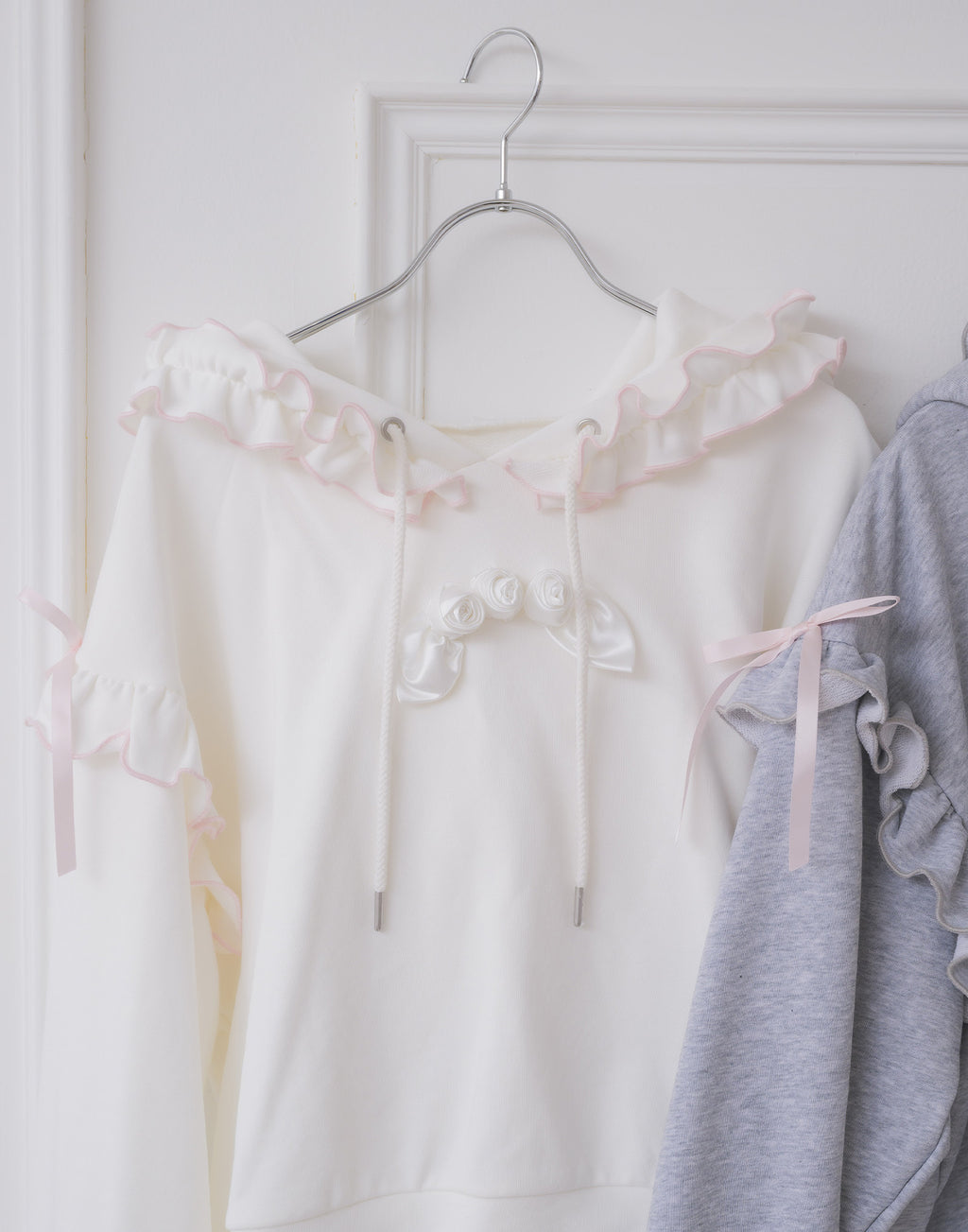 Lolime rose motif hoodie