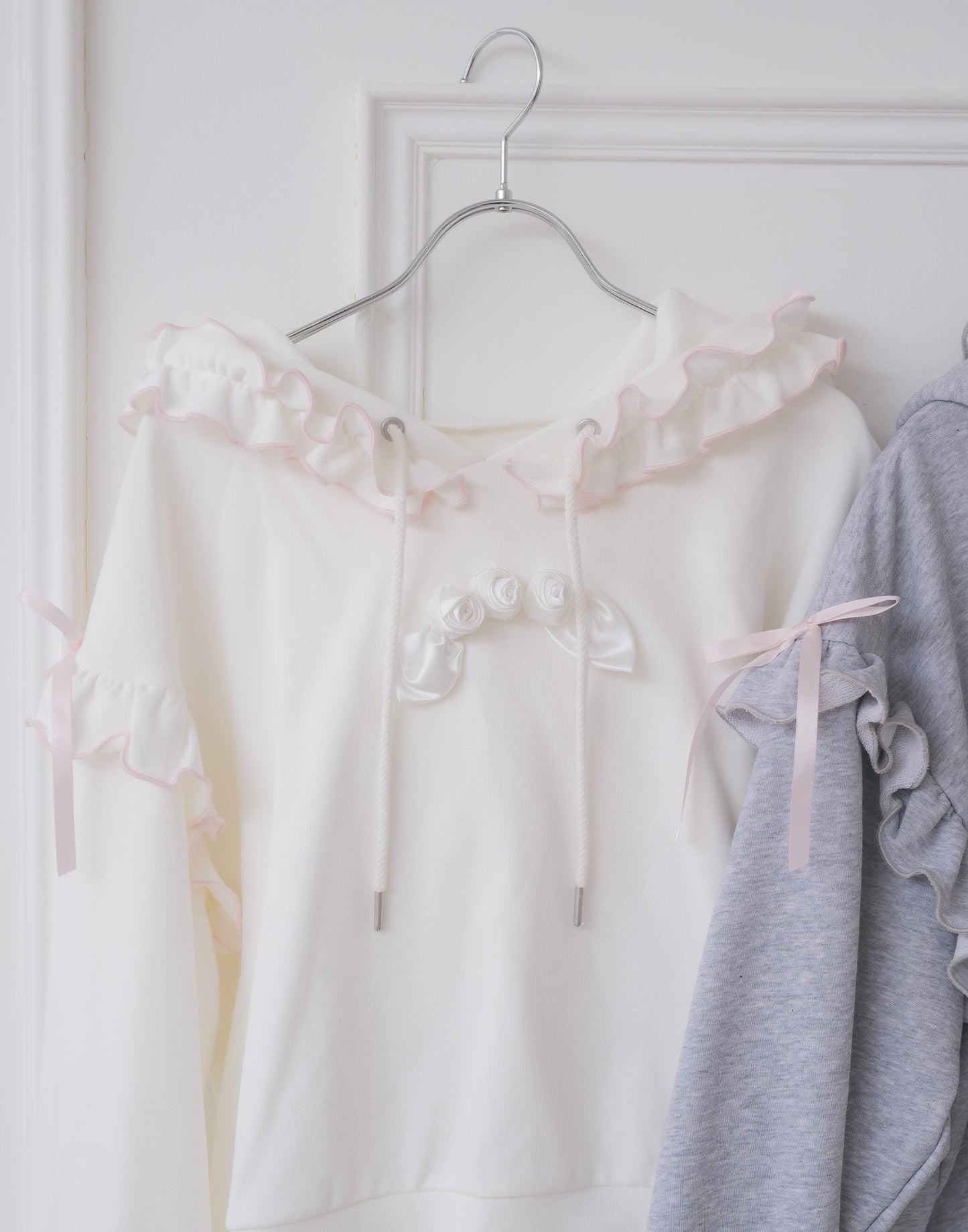 Lolime rose motif hoodie