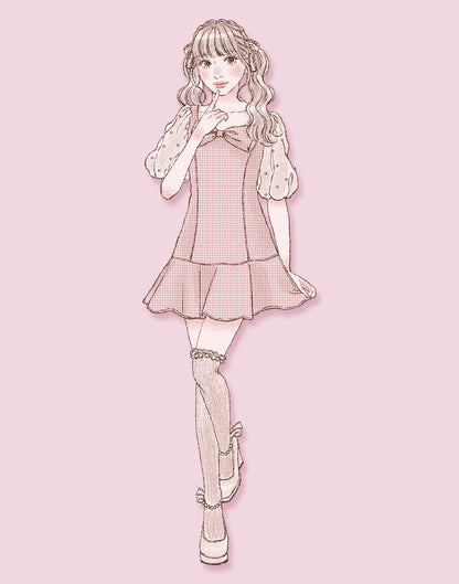 mellfy memory Hug me ribbon Dress
