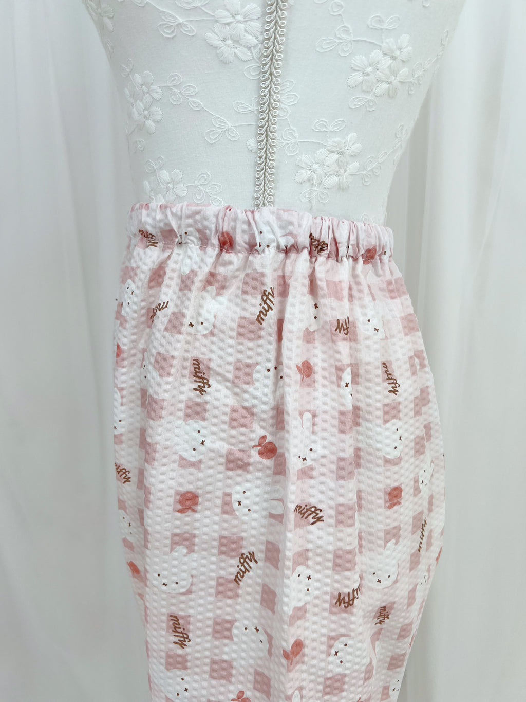 miffy Apple Checked Pajama Set