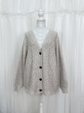 Oversized Soft Cardigan (Oatmeal)