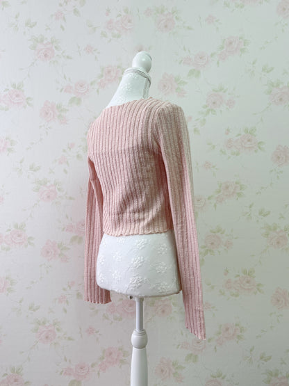 GRL Shoujo Camisole Set Cardigan (Pink)