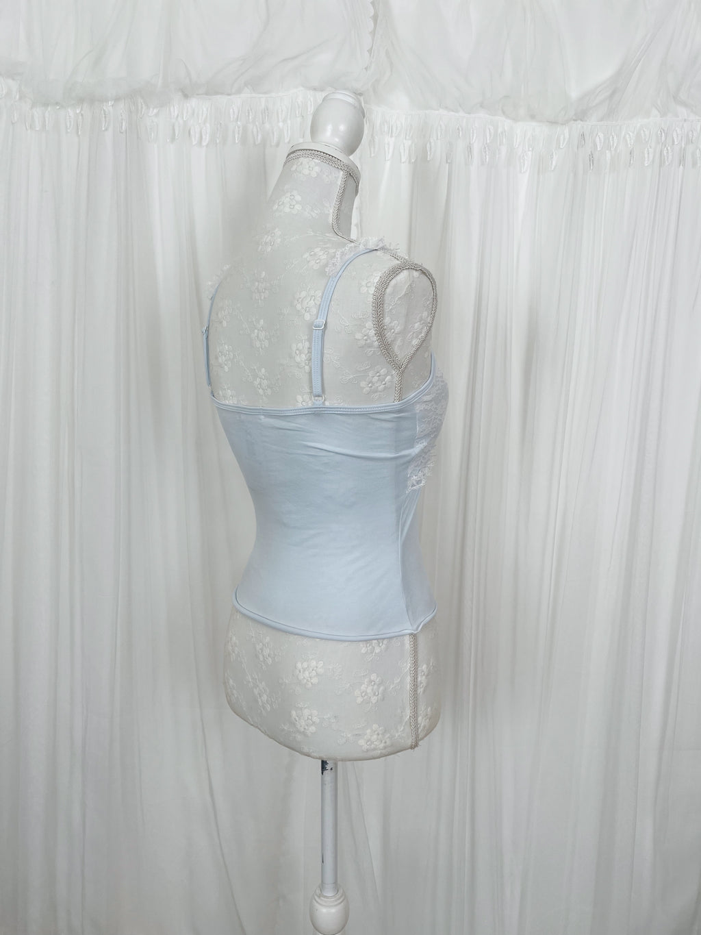 (Pre-order)Vintage Angel Blue Poppy Dress & Cami Set