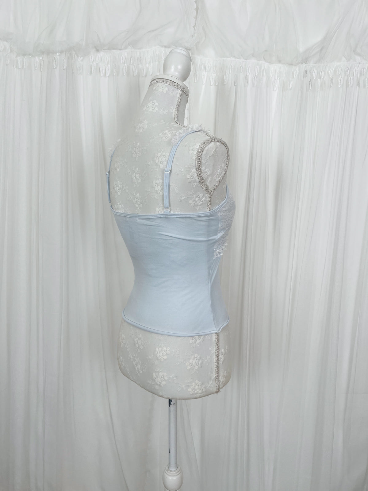 (Pre-order)Vintage Angel Blue Poppy Dress & Cami Set